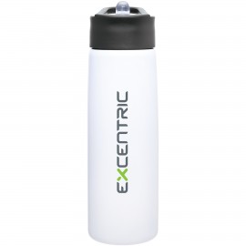 Logo Branded 24 oz h2go Hydra (White)  Logo Branded 24 oz h2go Hydra (White)