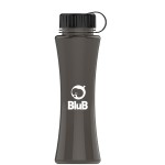 17 Oz. The Curve Sports Bottle w/Tethered Lid with Logo