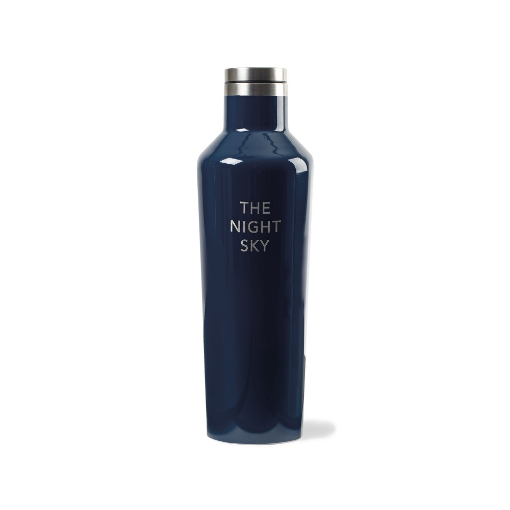 CORKCICLE Canteen - 16 Oz. - Gloss Navy with Logo CORKCICLE Canteen - 16 Oz. - Gloss Navy with Logo