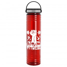 32 Oz. The Adventure Transparent Bottle w/Ez Grip Lid (Made w/Tritan Renew) with Logo