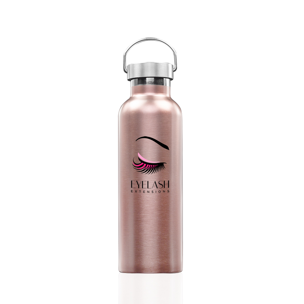 Stainless Steel Canteen Water Bottles - 25 oz with Logo