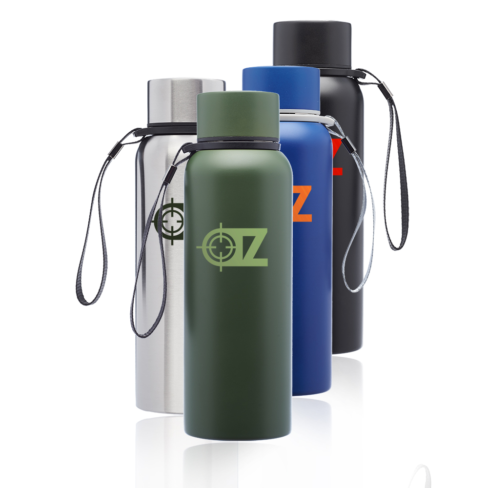 Promotional Ransom Water Bottles with Strap 17 oz Promotional Ransom Water Bottles with Strap 17 oz
