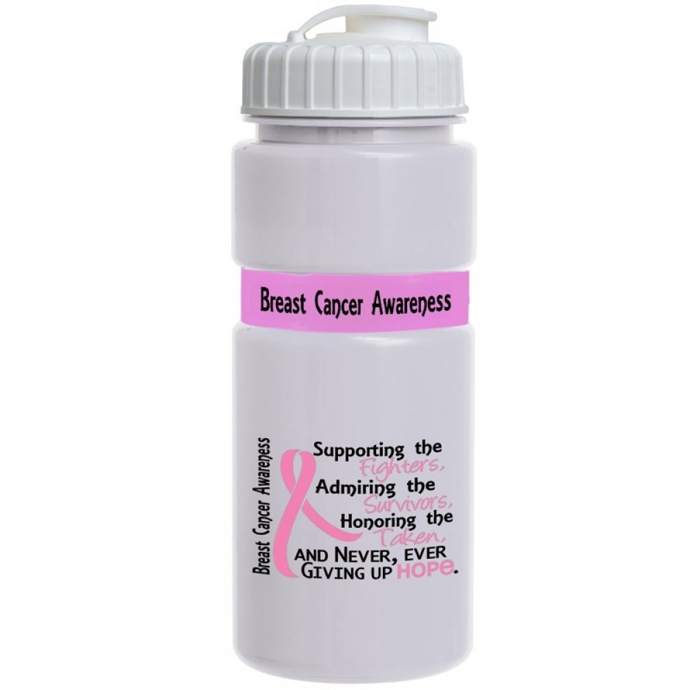 Promotional 20 Oz. Sportster Bottle w/Silicone Gripper Band (Flip Top Lid) Promotional 20 Oz. Sportster Bottle w/Silicone Gripper Band (Flip Top Lid)