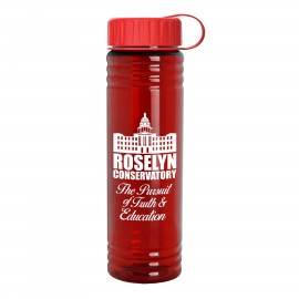 Personalized 24 Oz. Slim Fit Upcycle Rpet Bottle w/Tethered Lid