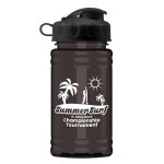 Promotional 16 Oz. Upcycle Mini Rpet Sports Bottle w/Flip Lid