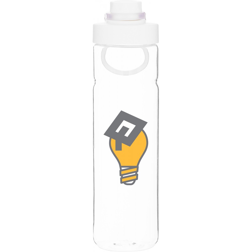 25 oz h2go Daze (White) with Logo