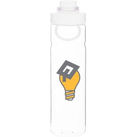 25 oz h2go Daze (White) with Logo