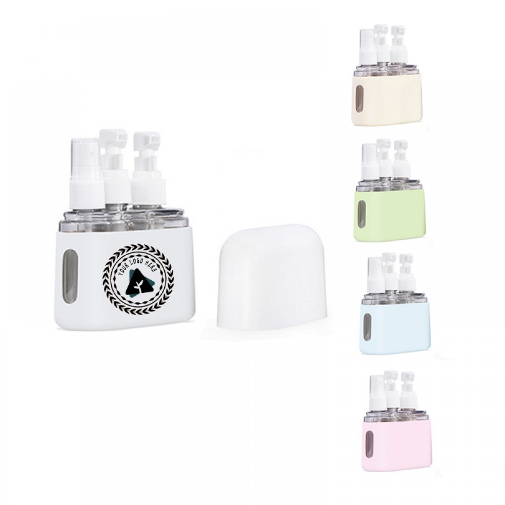 Promotional 3 in 1 Travel Dispenser Bottle Kit Promotional 3 in 1 Travel Dispenser Bottle Kit