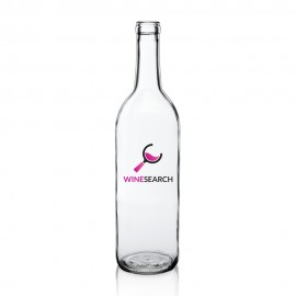 Promotional Bordeaux Glass Wine Bottles 25 oz  Promotional Bordeaux Glass Wine Bottles 25 oz