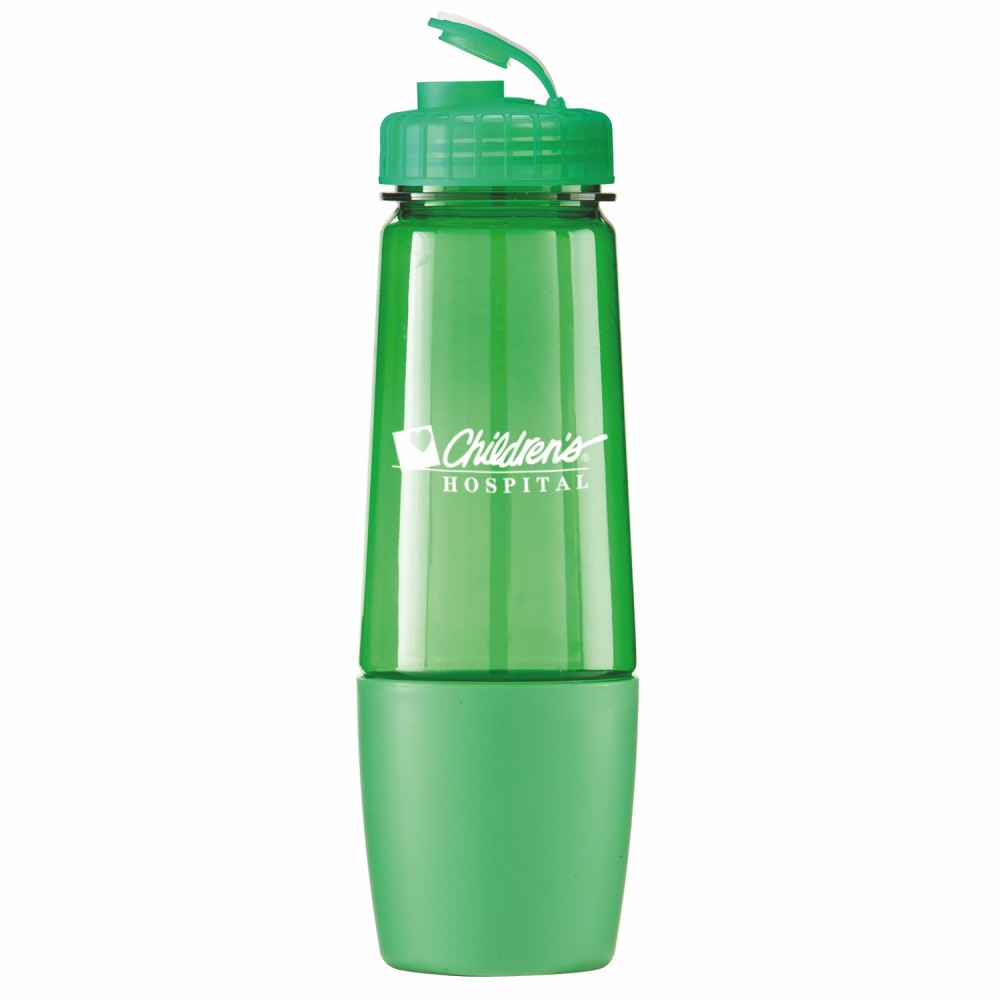 28 Oz. PolySure Sip'n Pour Sports Water Bottle with Logo