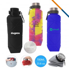 Dimon Collapsible Water Bottle with Logo