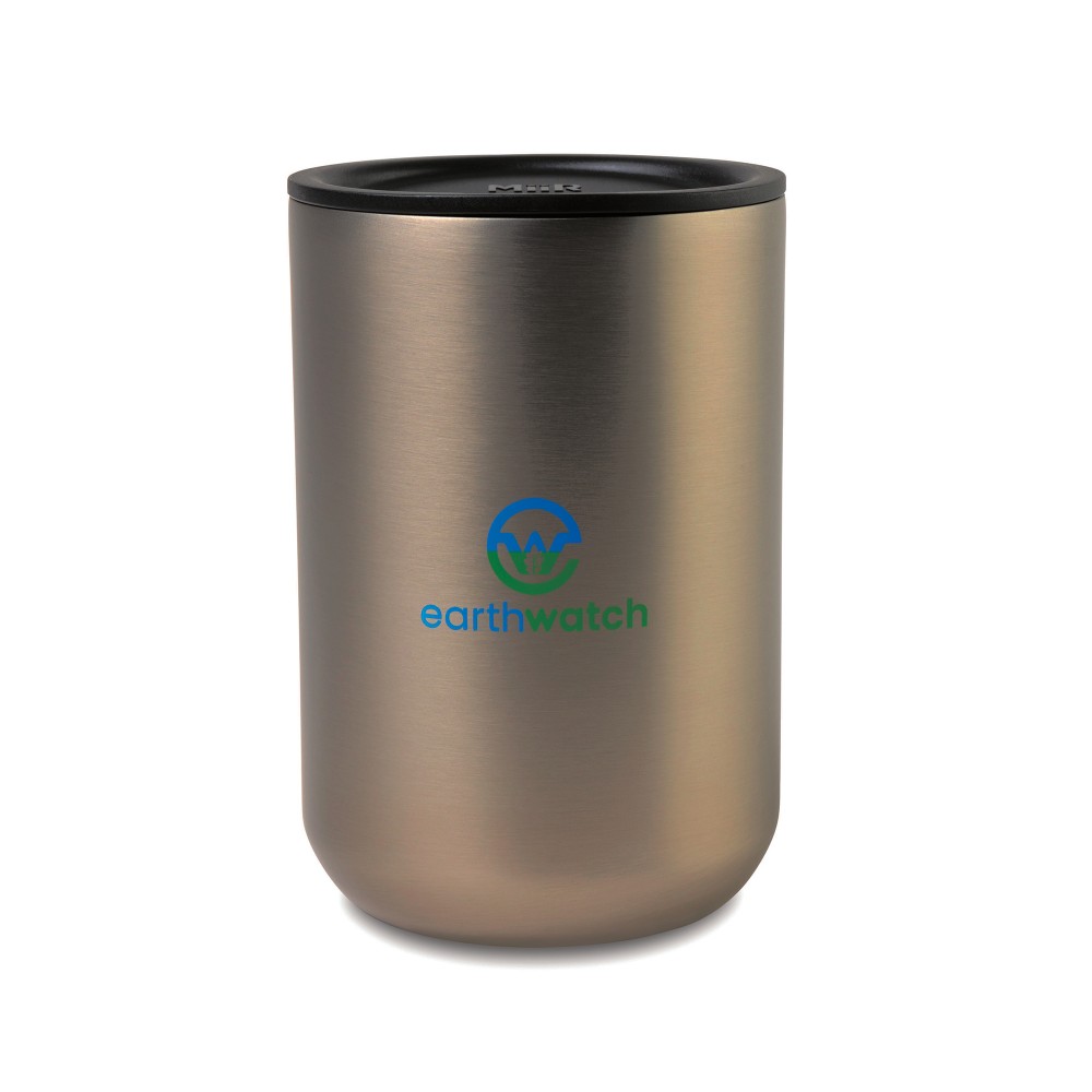 MiiR Climate+ Tumbler - 16 Oz. - Silver Satin with Logo