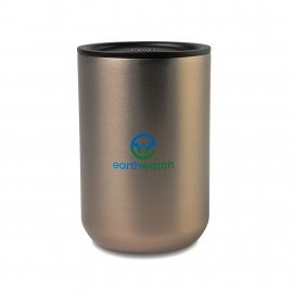 MiiR Climate+ Tumbler - 16 Oz. - Silver Satin with Logo