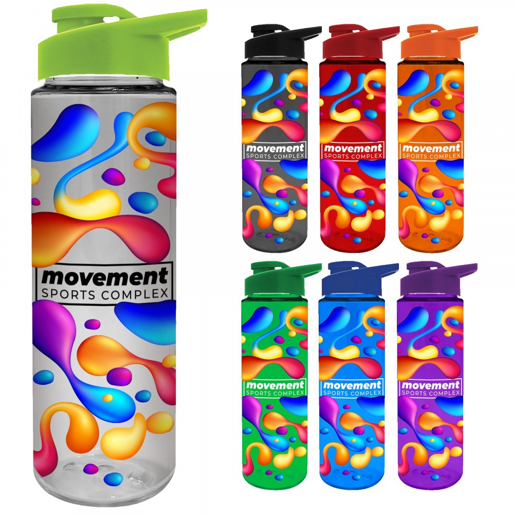 Logo Branded The Freedom Bottle - 28 oz. Tritan ReNew bottle with Drink Thru Lid - Digital