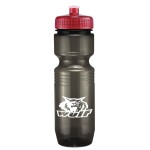 26 Oz. Translucent Jogger Bottle w/ Push Pull Lid with Logo