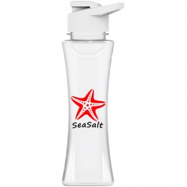 Promotional 17 Oz. The Curve Sports Bottle w/Drink Thru Lid