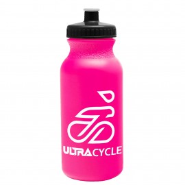 Promotional Omni Circular - 20 oz. Circular Bike Bottles with Push pull lid