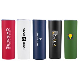 20oz Travel Stainless Steel Vacuum Insulated tumbler w/lid with Logo