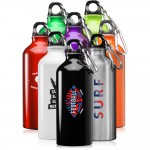 Logo Branded Aluminum Water Bottles - 20 oz