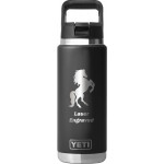 Personalized Authentic YETI 26 oz. Straw Bottle