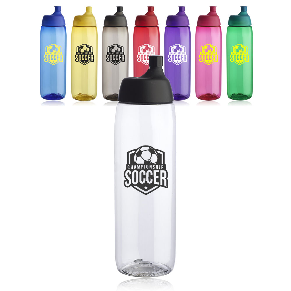 Personalized Lenexa Plastic Water Bottles 34 oz