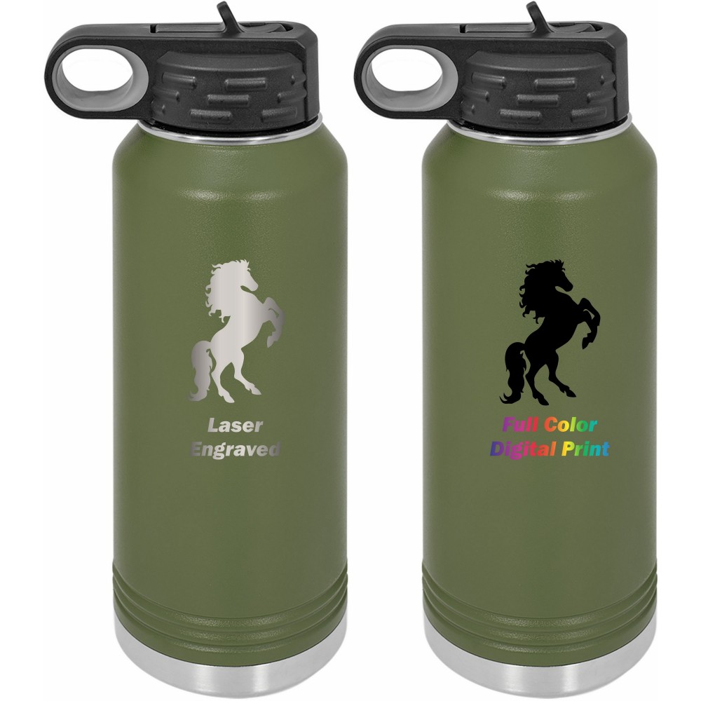 32 oz Polar Camel Ringneck Stainless Steel Bottle with Logo