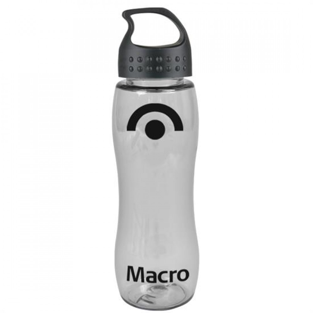 25 Oz. Slim Grip Tritan Bottle w/Crest Lid with Logo
