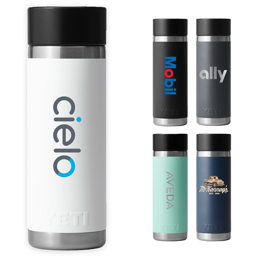 Personalized 18oz YETI Rambler HotShot Bottle w/HotShot Cap Personalized 18oz YETI Rambler HotShot Bottle w/HotShot Cap