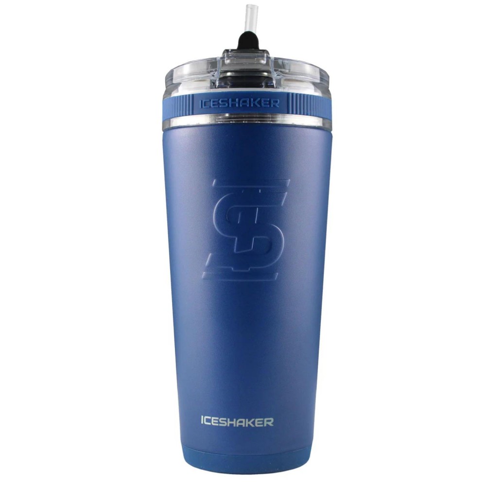 Custom 26 oz Ice Shaker Stainless Steel Insulated Flex Straw Bottle Custom 26 oz Ice Shaker Stainless Steel Insulated Flex Straw Bottle