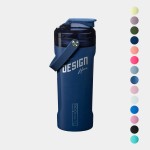 26 oz BruMate Stainless Steel Insulated Multishaker Bottle with Logo
