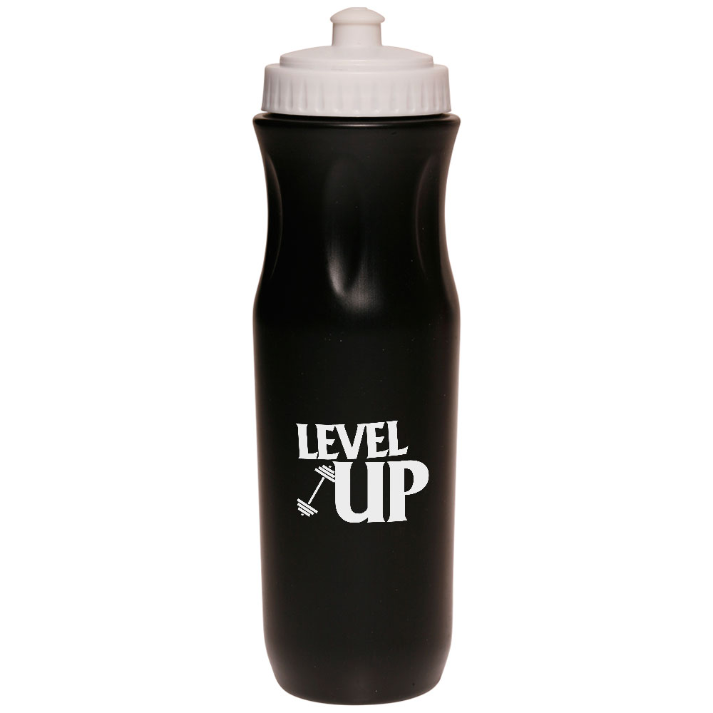 Plastic Sports Bottles with Push top 26 oz with Logo