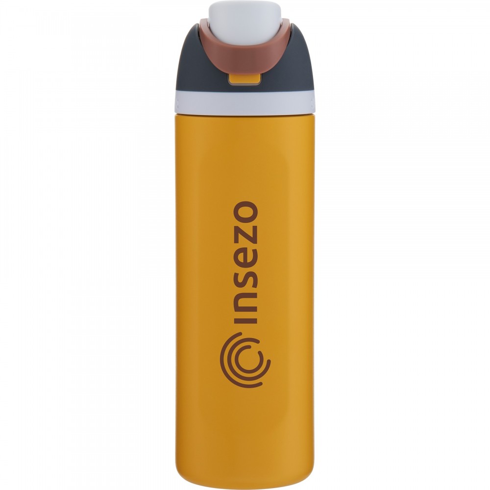 Logo Branded 24 oz Owala Freesip (Yellow)