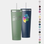 28 Oz RTIC Spill-Resistant Ceramic Lined Tumbler with Logo
