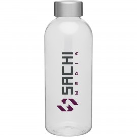 20.9 oz h2go Hip (Clear) with Logo