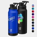 Promotional 34 oz Wyld Gear Stainless Steel Vacuum Insulated Mag Bottle