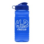 20 Oz. Upcycle Rpet Bottle w/Flip Lid with Logo
