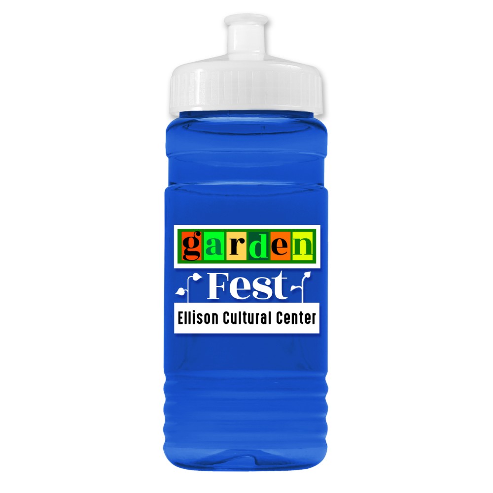 20 Oz. Upcycle Rpet Bottle w/Push Pull Lid - Digital with Logo 20 Oz. Upcycle Rpet Bottle w/Push Pull Lid - Digital with Logo