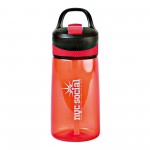 Promotional All-Star Sports Bottle - 18 Oz. - Sport Red