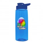 Digital Flair Bottle w/Drink-Thru Lid with Logo