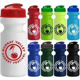 Custom 22 Oz. Eco-Cycle Bottle w/Usa Flip Lid