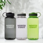 Wide Mouth Water Bottles - 38 oz with Logo