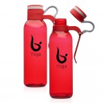 Personalized Biking Plastic Water Bottles with Handle 24 oz