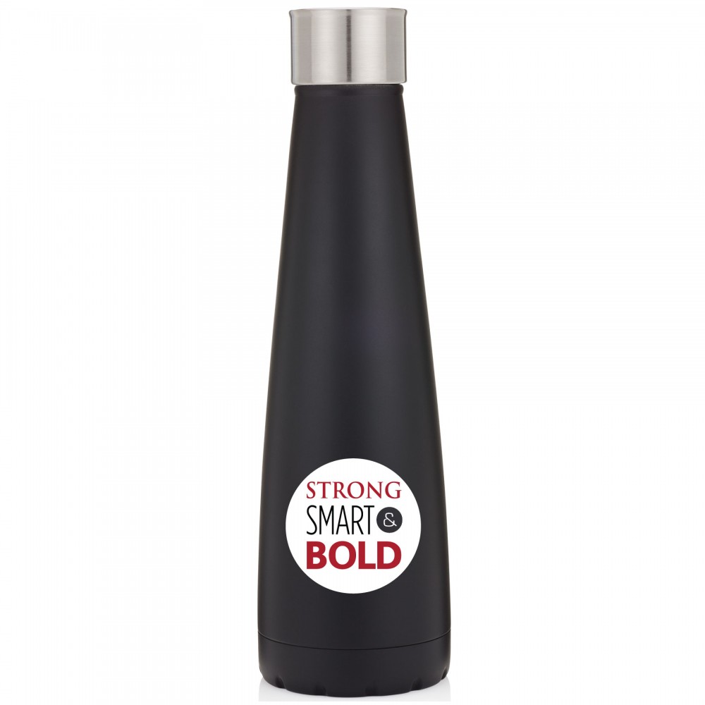 16 Oz. The Opera Matted Stainless Steel Vacuum Insulated Bottle with Logo 16 Oz. The Opera Matted Stainless Steel Vacuum Insulated Bottle with Logo