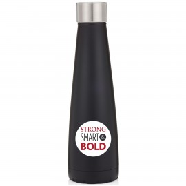 16 Oz. The Opera Matted Stainless Steel Vacuum Insulated Bottle with Logo