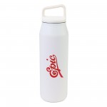 MiiR Vacuum Insulated Wide Mouth Bottle - 32 Oz. - White Powder with Logo