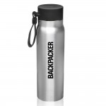 Vacuum Insulated Water Bottles with Carrying Strap 17 oz with Logo