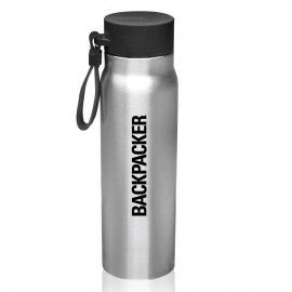 Vacuum Insulated Water Bottles with Carrying Strap 17 oz with Logo