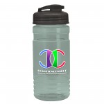 Promotional 20 Oz. Upcycle Rpet Bottle w/Usa Flip Top Lid - Digital