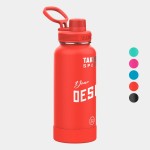 32 oz Takeya Stainless Steel Insulated Sport Water Bottle w/ Spout Lid with Logo