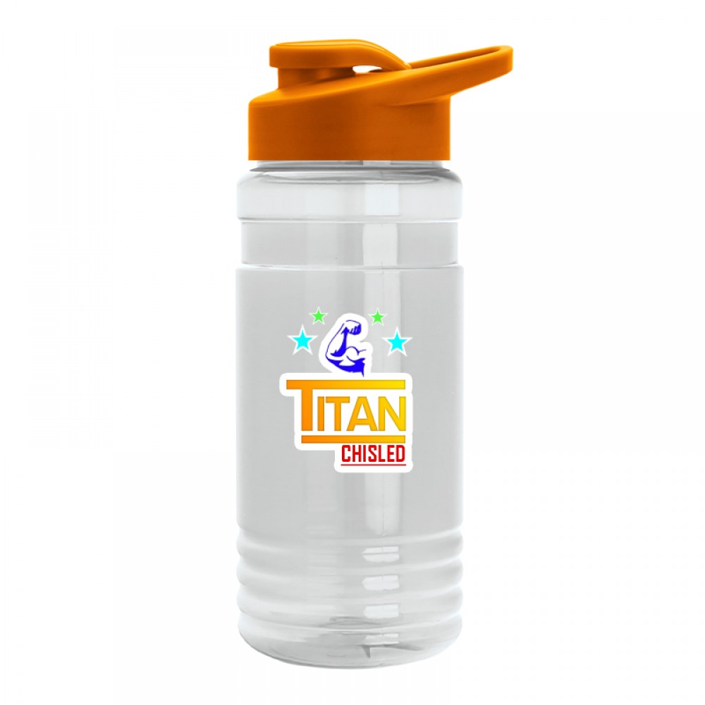 20 Oz. Tritan Sports Bottle w/Drink Thru Lid & Digital Imprint with Logo